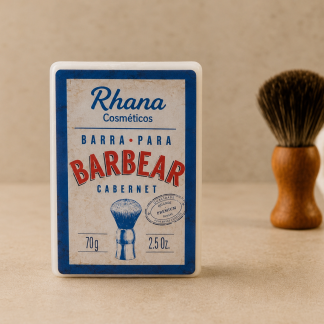 Barra de Barbear 70g - Rhana