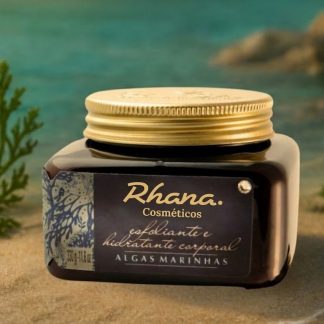 Esfoliante E Hidratante Corporal Algas Marinhas 330g - Rhana