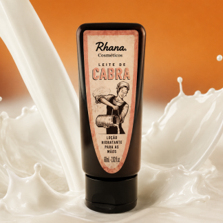 Loção Hidratante De Mãos Leite De Cabra 60mL - Rhana