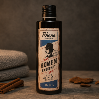 Óleo Corporal Cabernet 200mL - Rhana