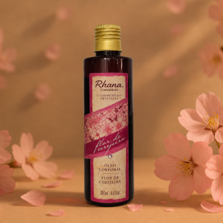 Óleo Corporal Flor de Cerejeira 200mL - Rhana
