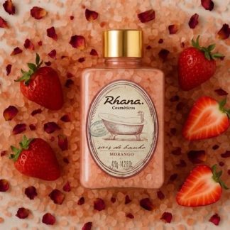 Sais De Banho Morango 330g- Rhana