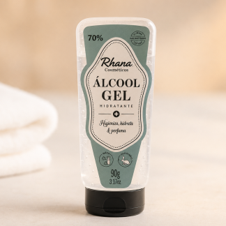 Álcool Gel 70% 90g - Rhana