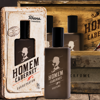 Perfume Homem Cabernet 50mL - Rhana