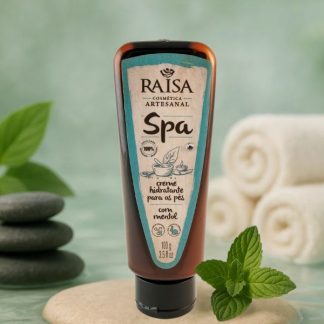 Creme Hidratante De Pés SPA Com Mentol 100g - Rhana