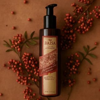Loção Hidratante Corporal Pimenta Rosa 200mL- Rhana