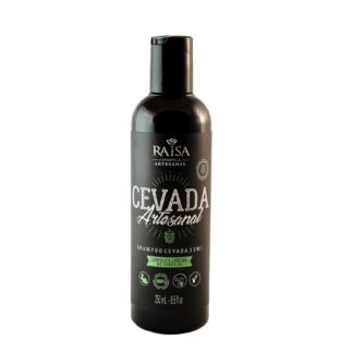 Shampoo 3 em 1 Cevada Artesanal 250mL - Rhana