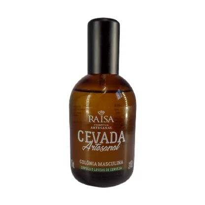 Colônia Masculina Cevada Artesanal - Rhana Cosméticos Naturais