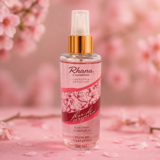 Colônia Corporal Flor de Cerejeira 100mL - Rhana