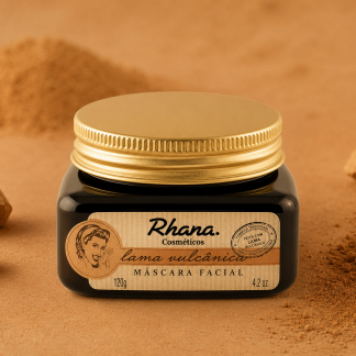 Máscara Facial Lama Vulcânica - 120g