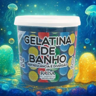 Gelatina De Banho Azul Algas Marinhas - Rhana