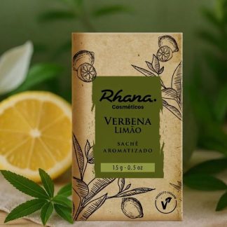 Sachê Aromatizador Verbena Limão 15g - Rhana