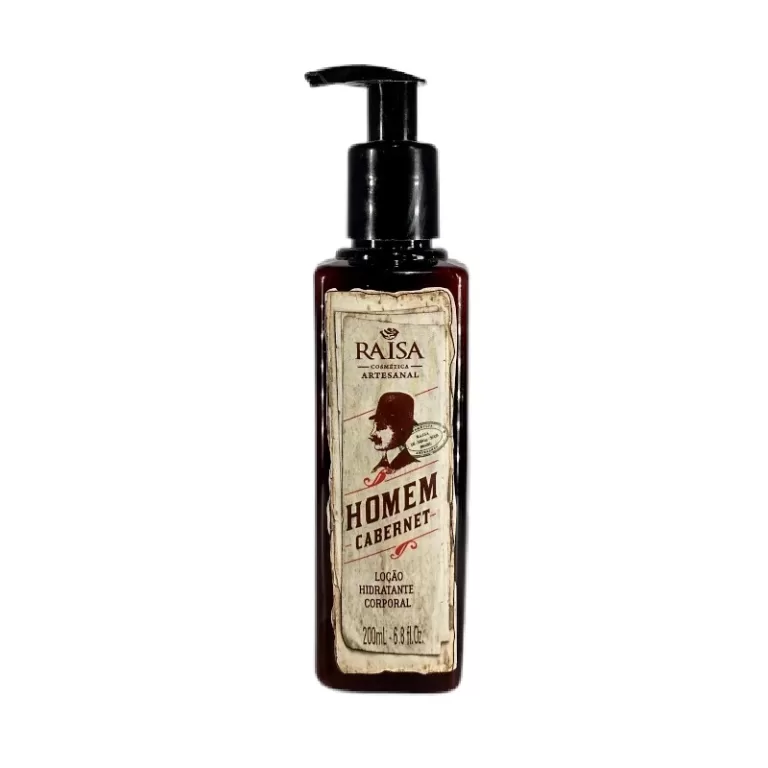 Loção Hidratante Corporal Masculina Homem Cabernet Creme Hidratante Masculino