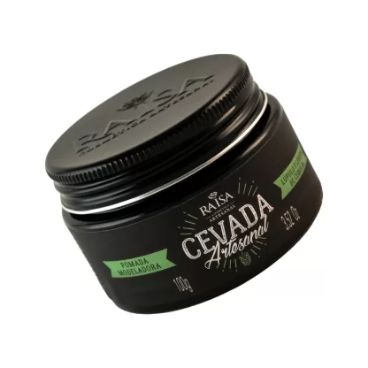 Pomada Modeladora Cevada Artesanal - Rhana Cosméticos Naturais